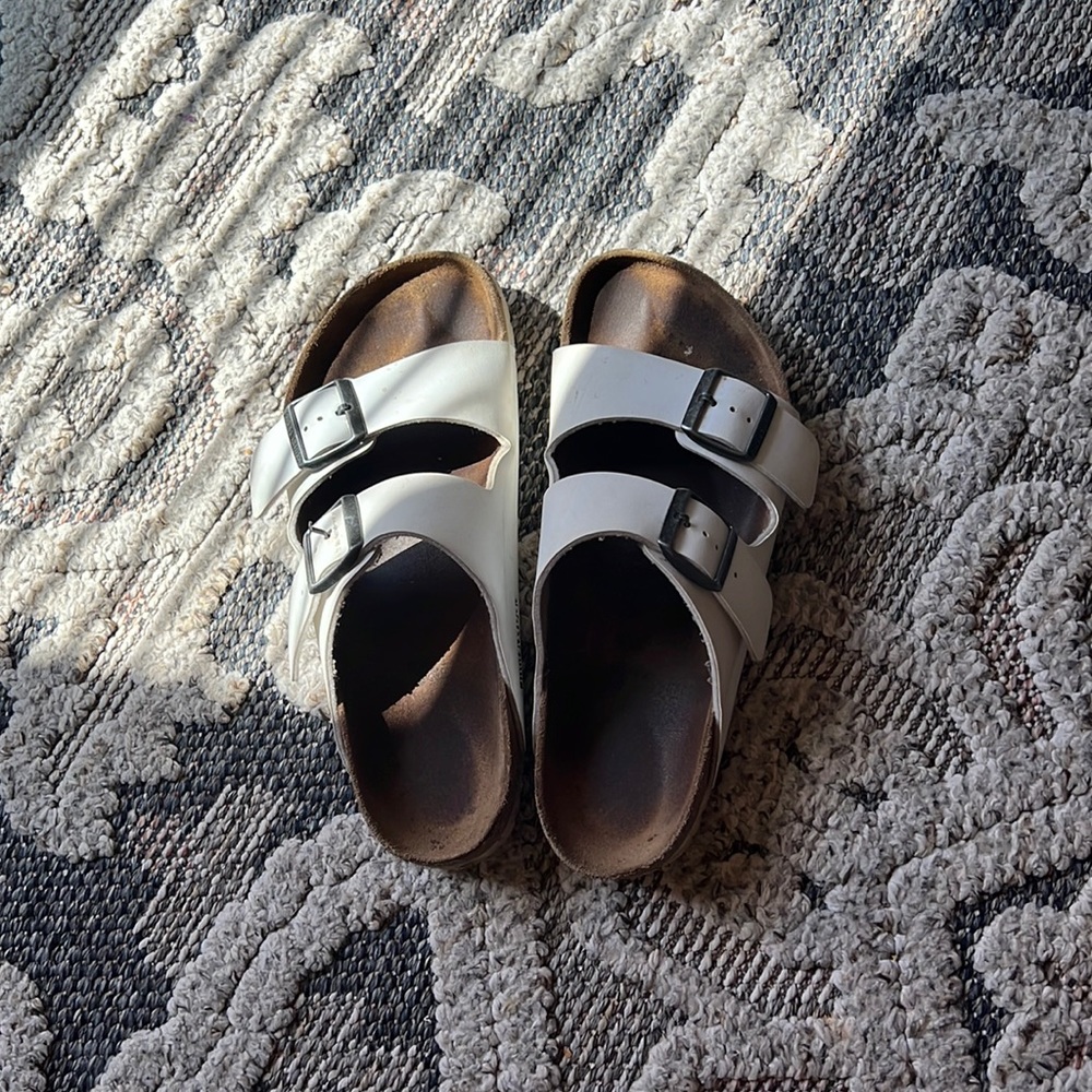 Birkenstocks size 9 in women’s.